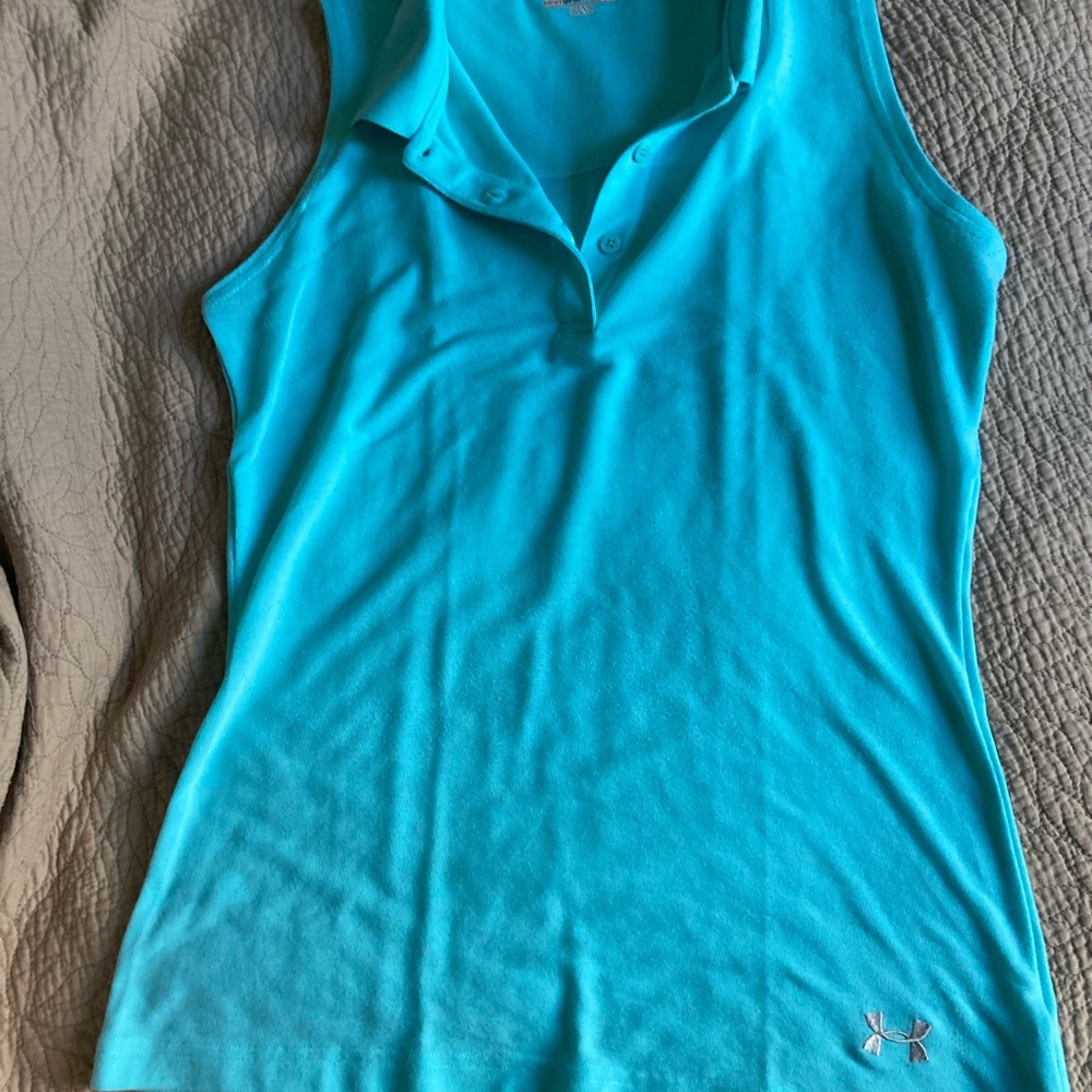 Under Armour Women's Turquoise Sleeveless Tank